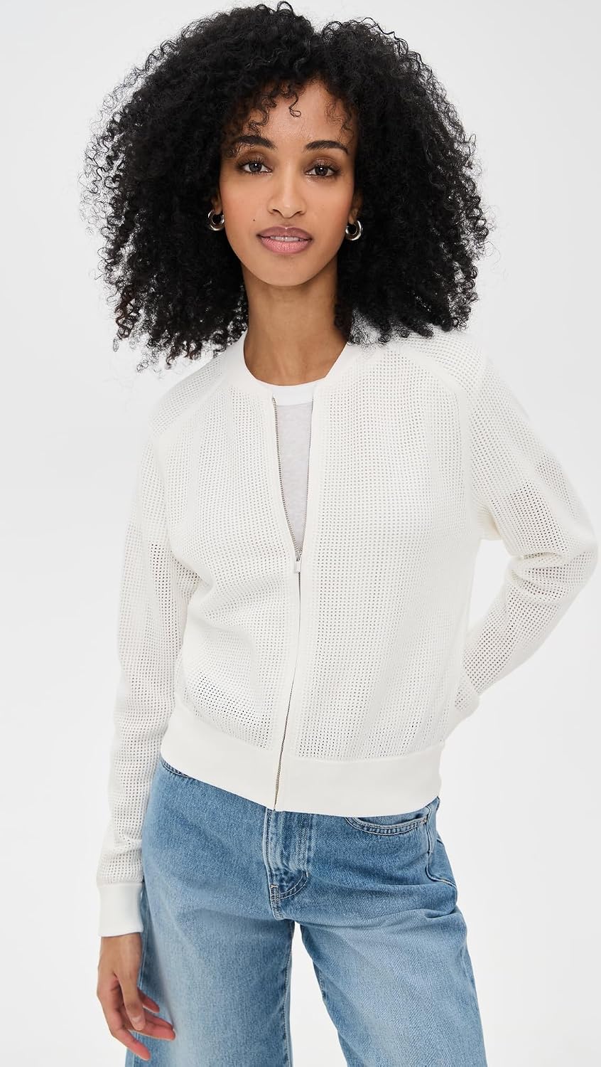 Theory Women's Pointelle Bomber