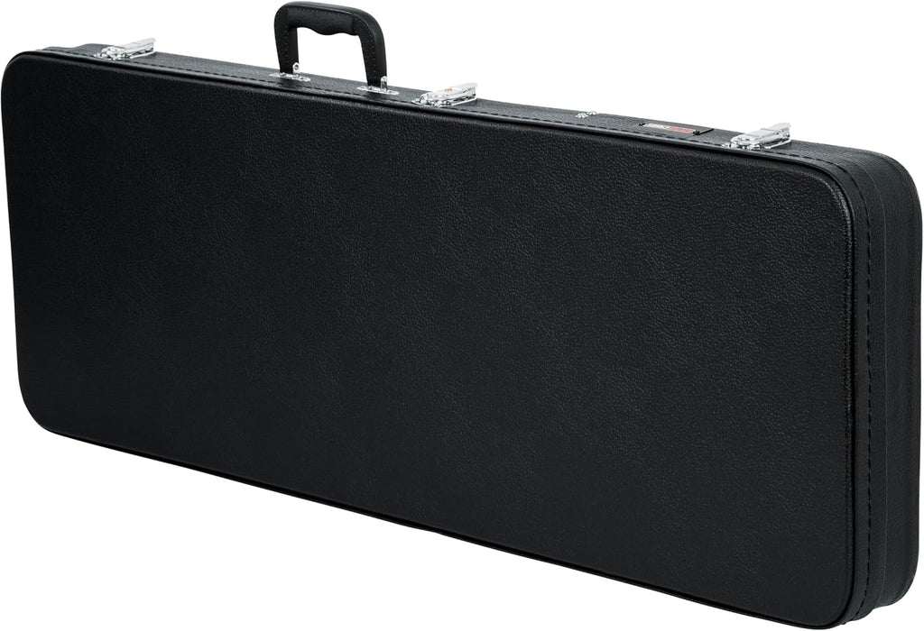Gator Cases Hard-Shell Wood Case for Wide Body Electric Guitars; Fits PRS Style Guitars and More (GWE-ELEC-WIDE)