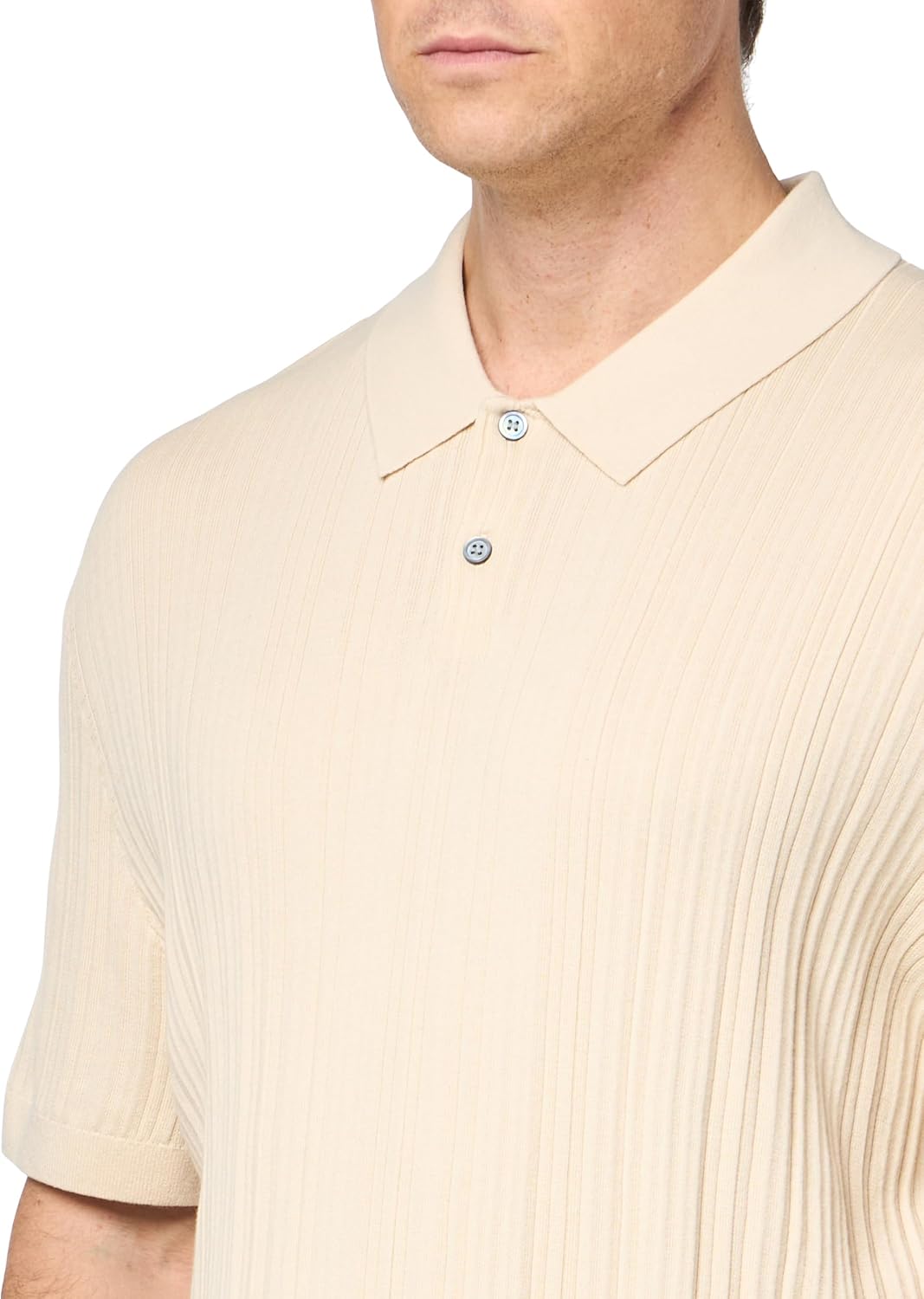 Theory Men's Damian Polo in Tactile Cotton