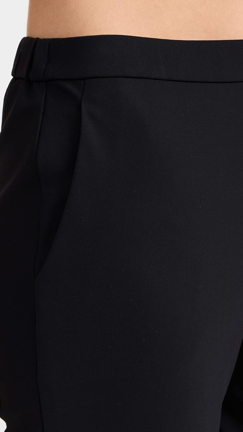 Theory Women's Tapered Dart Pull-on Pant in Precision Ponte