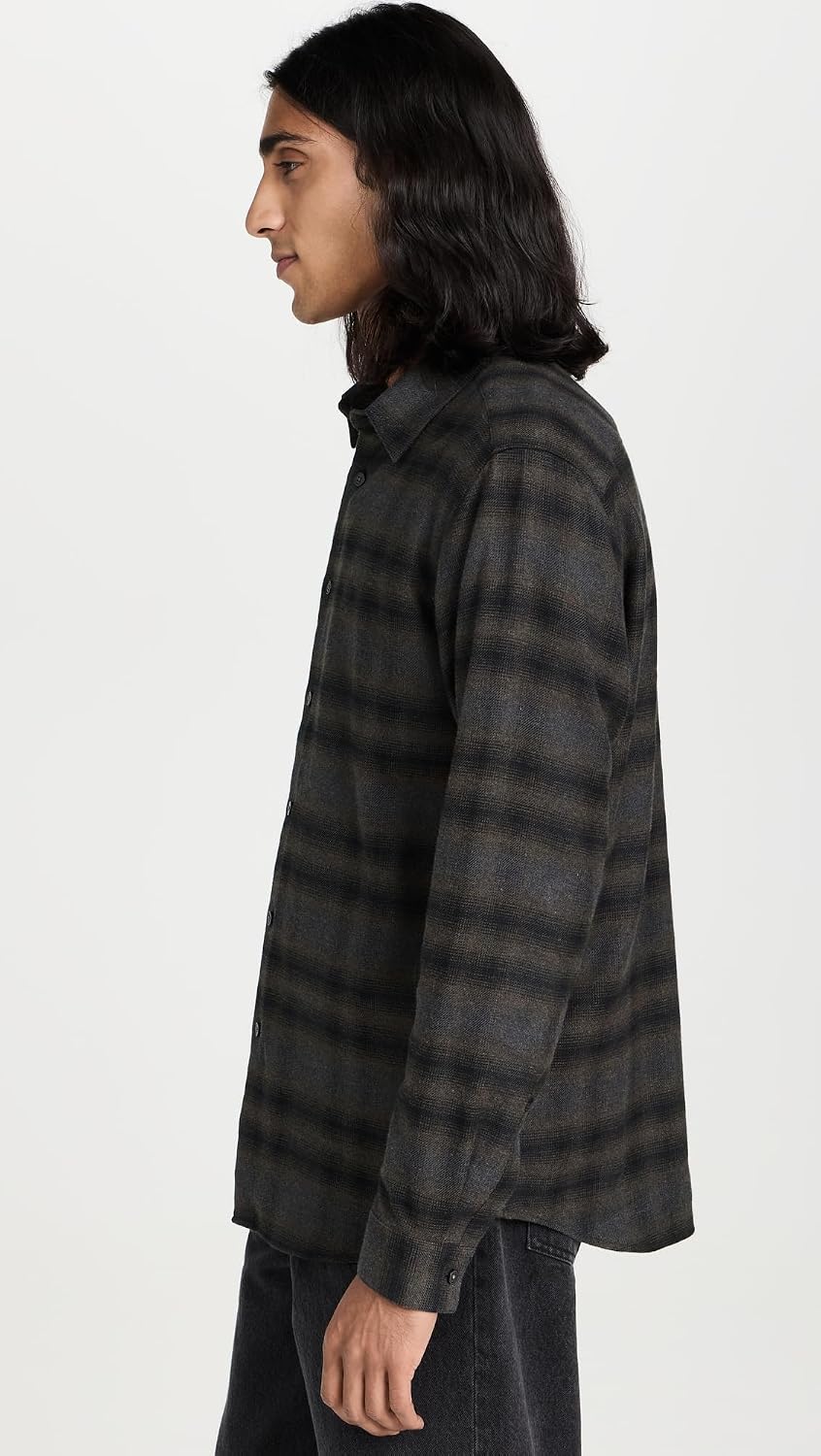 Theory Men's Irving Soft Plaid Shirt