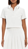 Theory Women's Tennis Polo Zip Top