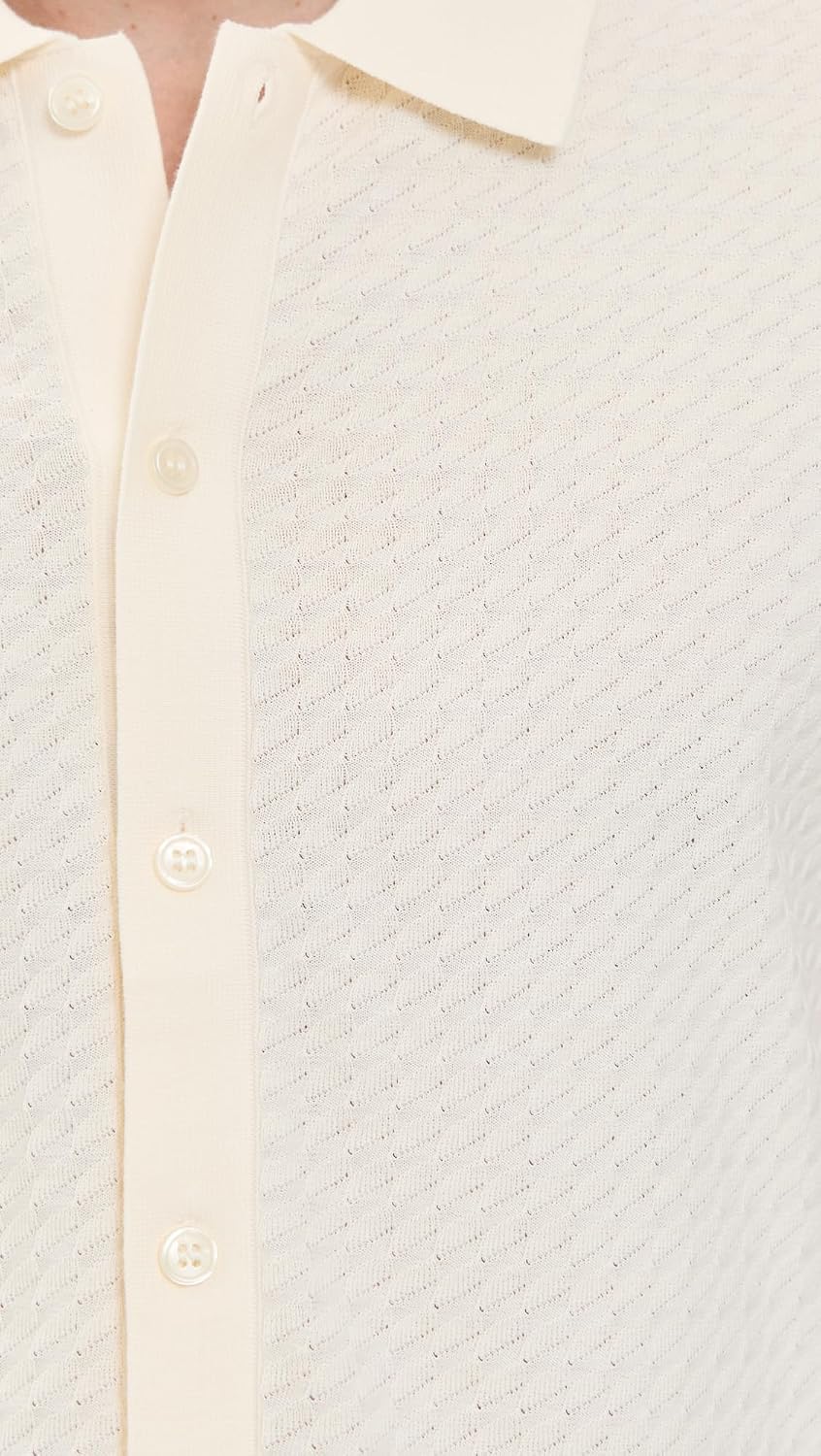 Theory Men's Cairn Short Sleeve Shirt in Cotton