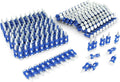 10 Boxes - KIMSING MTSD-19 12 Gauge 3/4 Inch X .109 Inch Smooth Shank Plastic Collated Concrete and Steel Drive Pin Mechanical Galvanized for Gas Power Concrete and Steel Nailer 1,000 PCS/Box