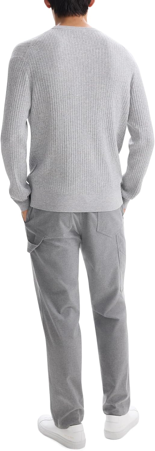 Theory Men's Riland Rib in Light Bilen