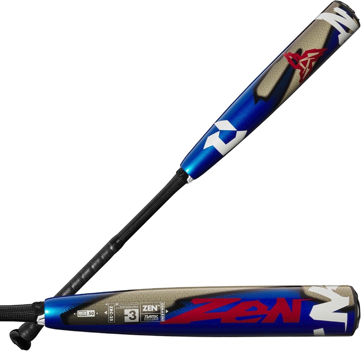 DeMarini 2025 Zen (Drop 3) BBCOR Baseball Bats - 32' and 33'