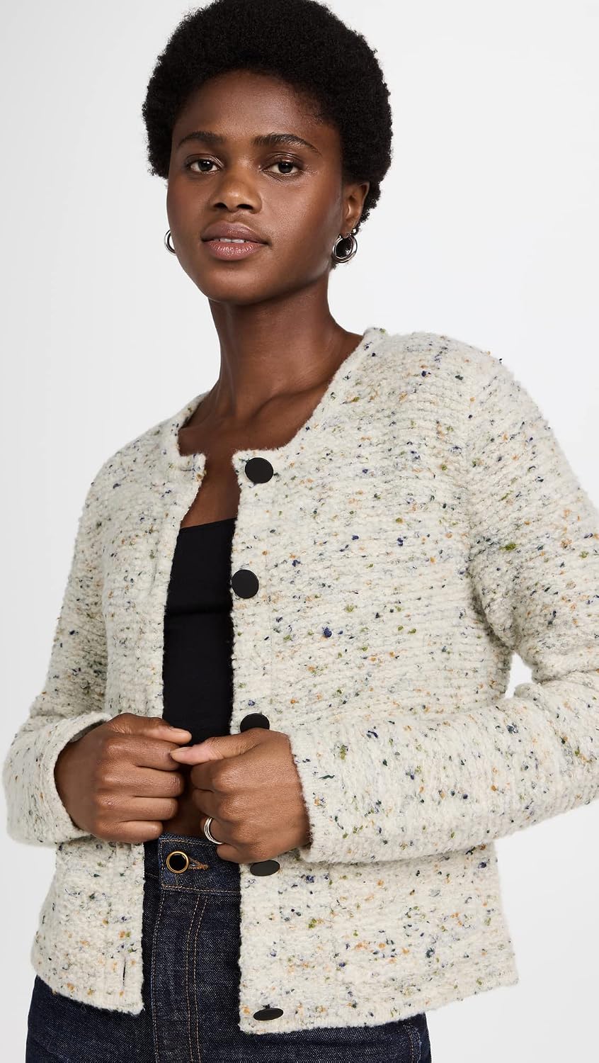 Theory Women's Tweed Boucle Cardigan