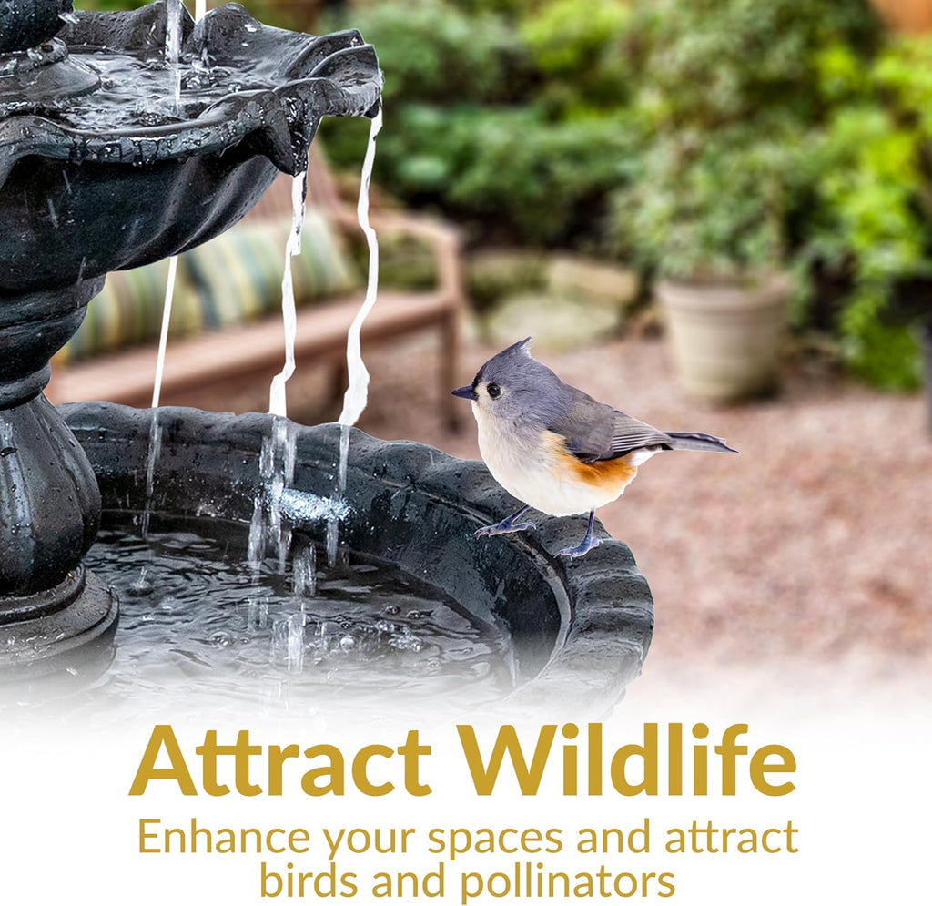 Sunnydaze 57' H Welcome 3-Tier Water Fountain - Large Electric Water Fountain with Pineapple Topper for Garden, Patio or Yard - Deep Espresso
