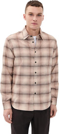 Theory Men's Faded Check Weekend Shirt