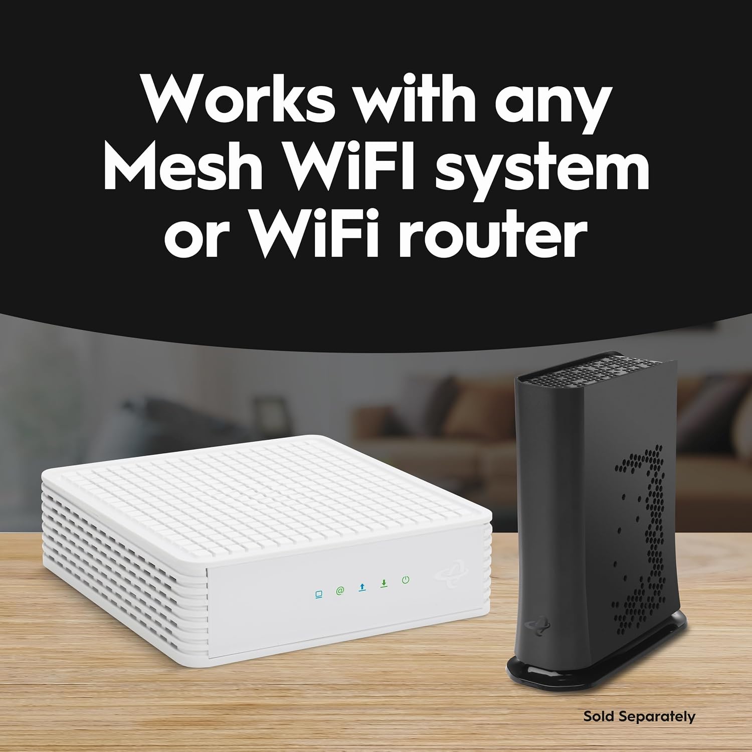Hitron CODA DOCSIS 3.1 - Cable Internet ONLY (NOT Compatible with Fiber/DSL) | Up to 1 Gbps Cable Modem | Requires WiFi Router | Xfinity, Spectrum, Cox Certified