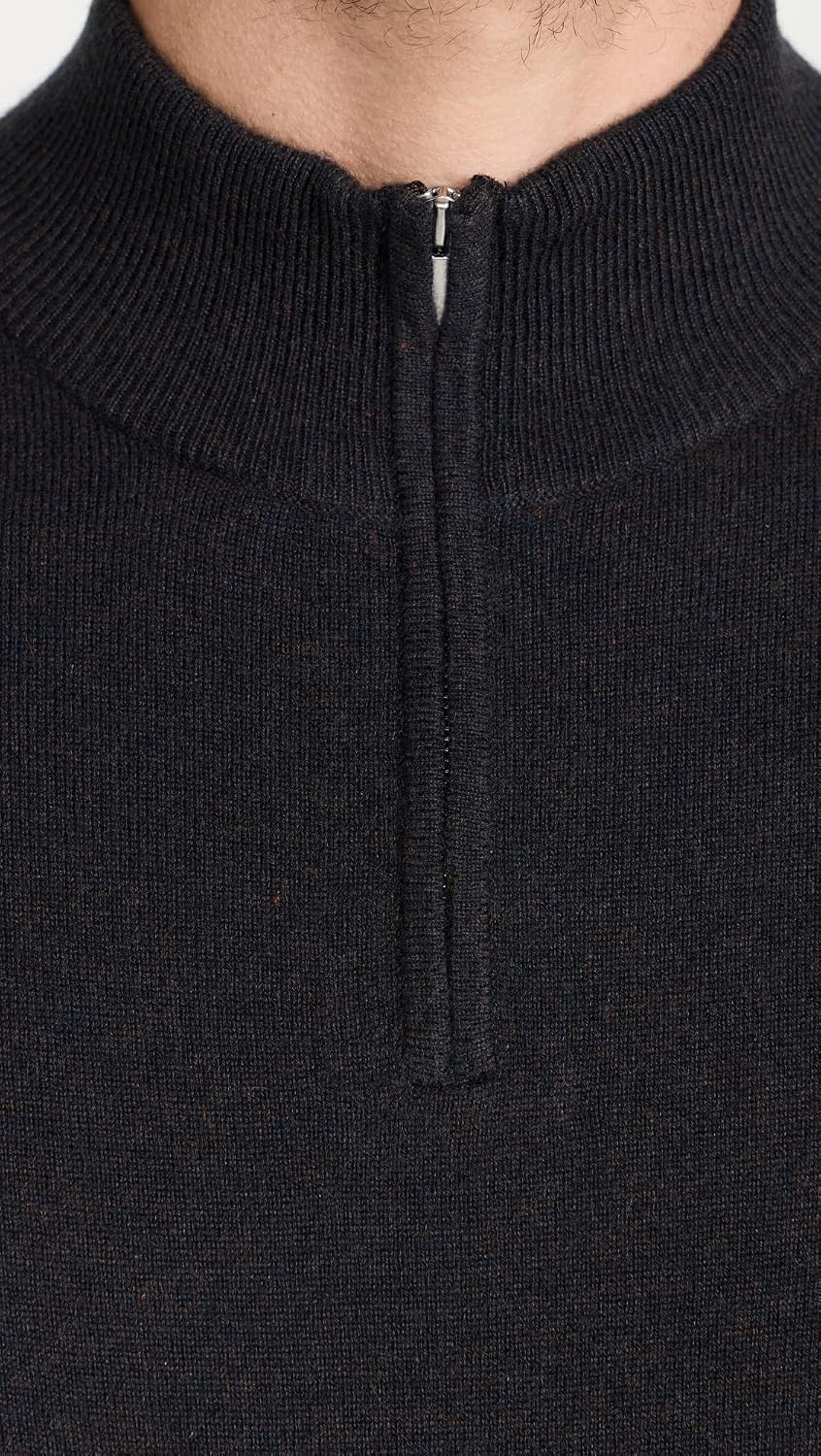 Theory Men's Hilles Cashmere Quarter Zip Sweater