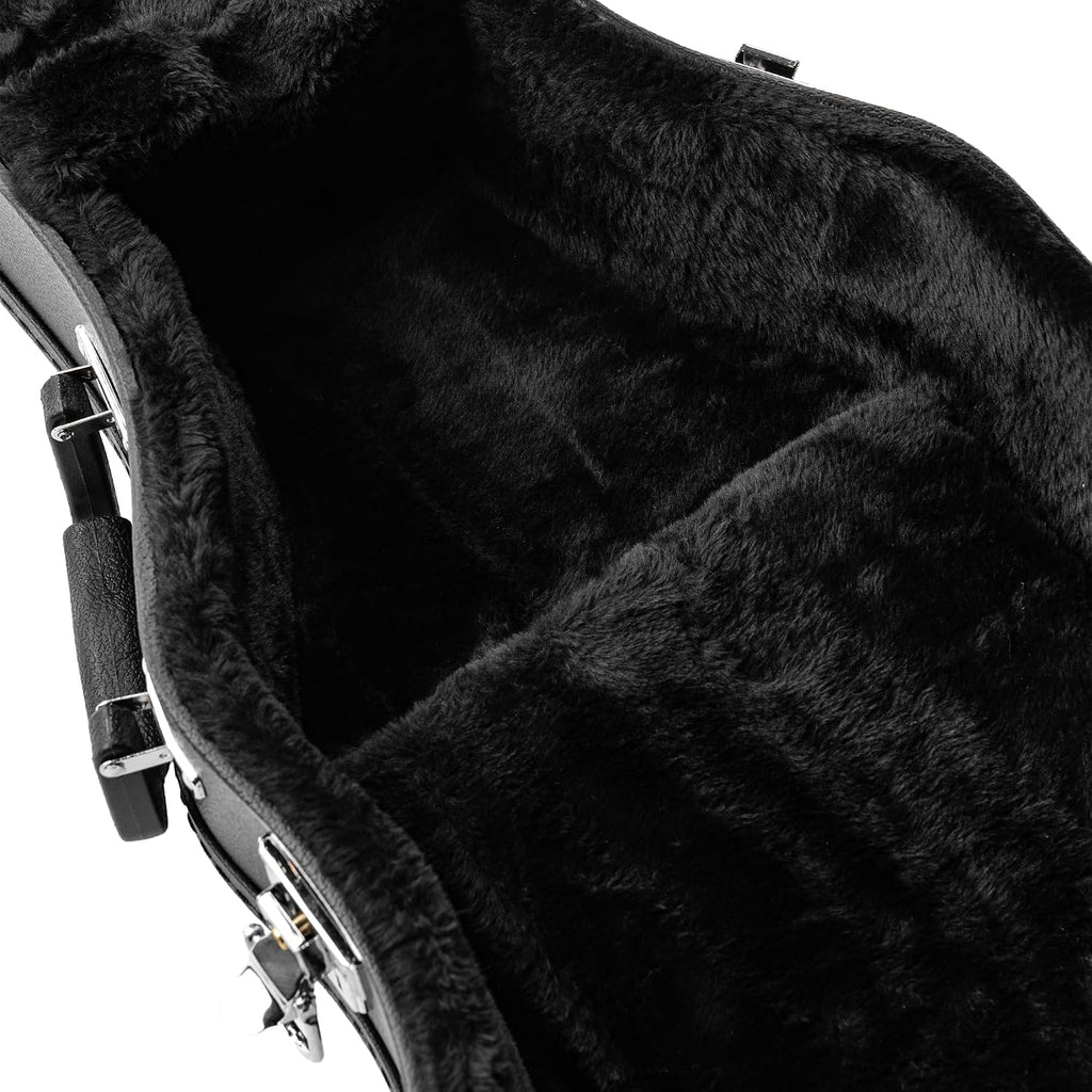 Gator Cases Traditional Series Hard-Shell Wood Case for Les Paul Style Guitars (GWE-LPS-BLK)