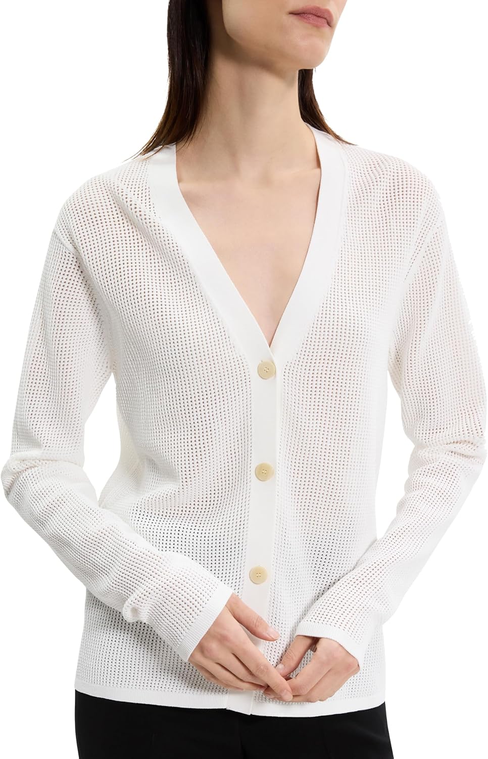 Theory Women's Pointelle Cardi