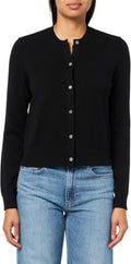 Theory Women's Cashmere Crewneck Cardigan