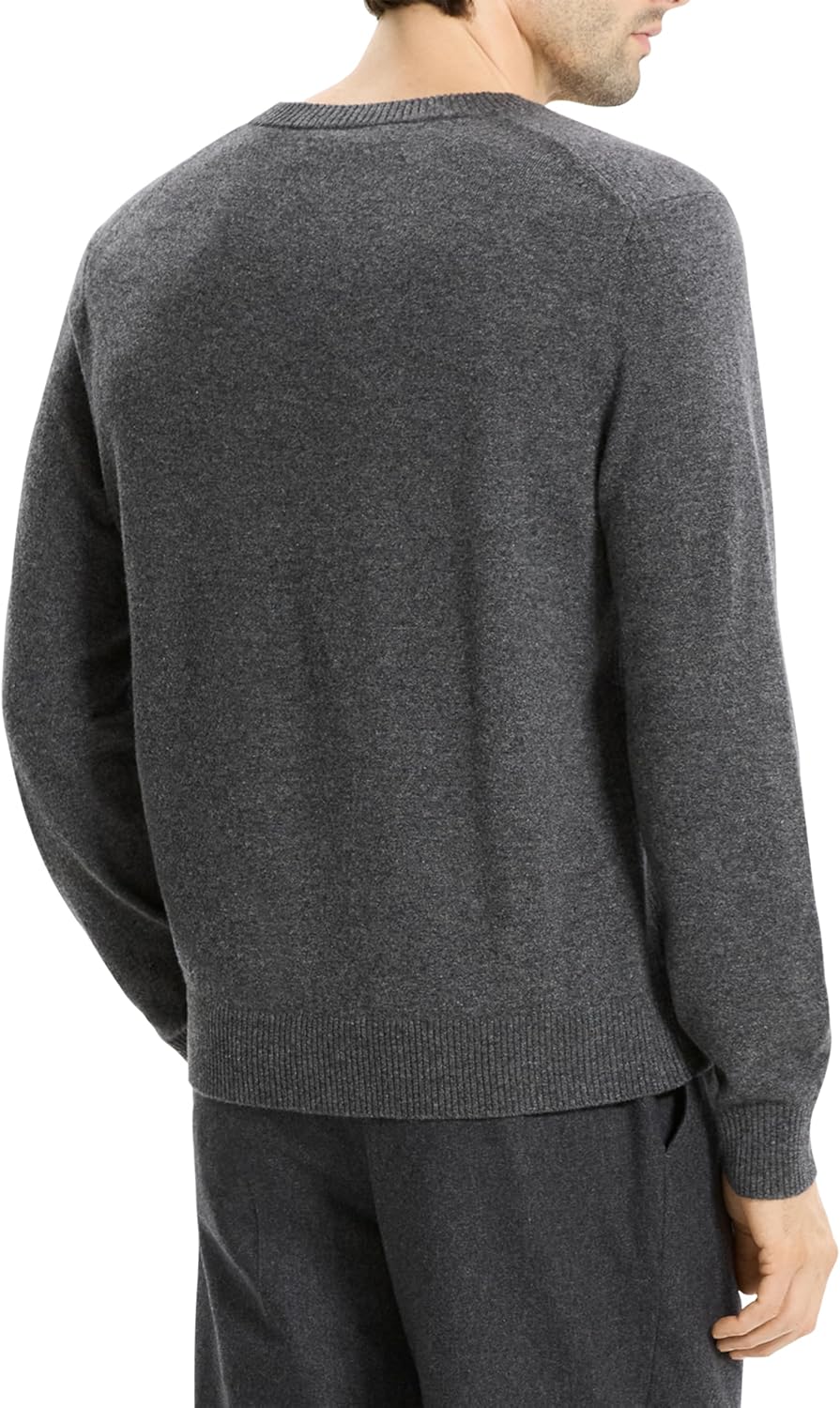 Theory Men's Hilles Crew Neck Sweater in Cashmere