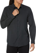 Theory Men's Irving.Gingham Overd