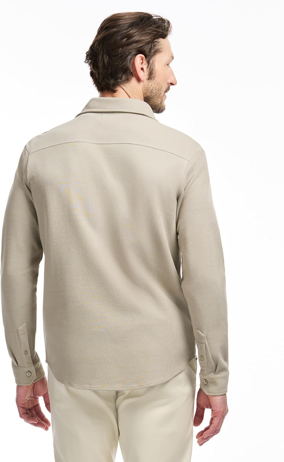 SAKS Fifth Avenue Men's Long Sleeve Textured Pique Button Down