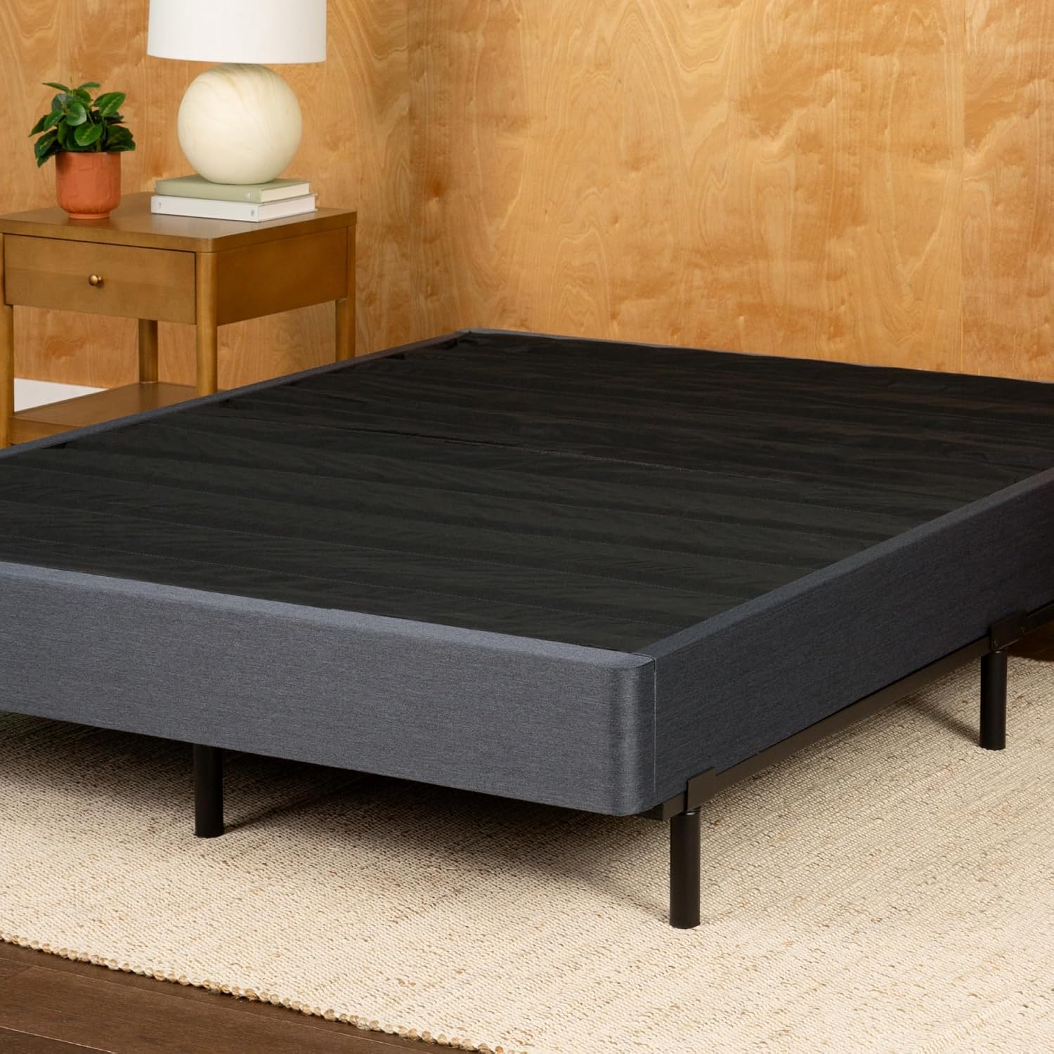 Tuft & Needle Mattress Foundation Box Spring for Queen Size Beds; Simple Tool-Less Assembly; Durable Wood Construction; Non-Skid Surface; 5-Year Limited Warranty; GREENGUARD Gold Certified