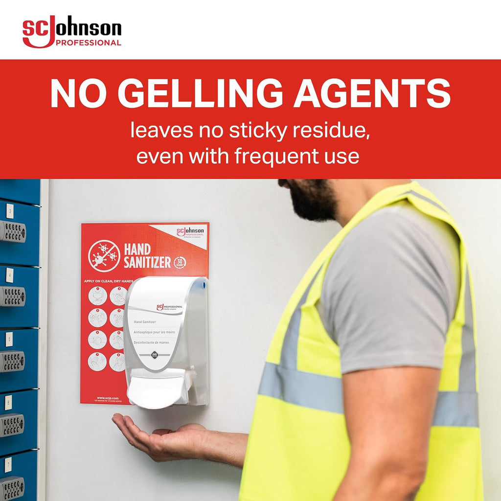 SC Johnson Professional InstantFOAM Complete Pure Foaming Hand Sanitizer, 1 Liter Cartridge, for Professional Use Only