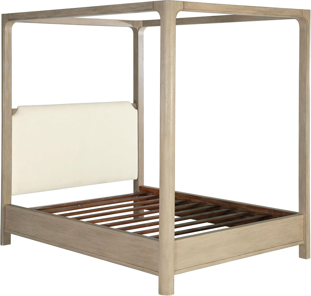 Coaster Home Furnishings - Solano - Wood - 5-Piece Bedroom Set with Arched Frame, Dual USB Ports and Upholstered Headboard - Bedroom - California King Size - Weathered Mango - 222520KW-S5