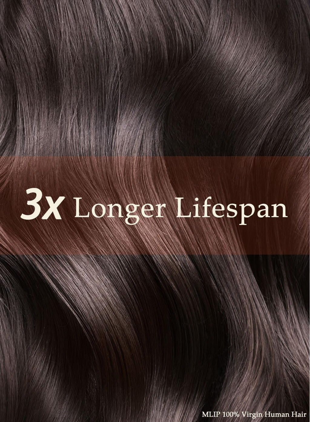 MLIP Body Wave Bundles Human Hair, 100% Raw Indian Hair, Full & Thick, No Tangle No Shedding, Silky Soft After Multiple Washes, Lasts 3X Longer, Natural Color, 3 Bundles 10 10 10 Inch