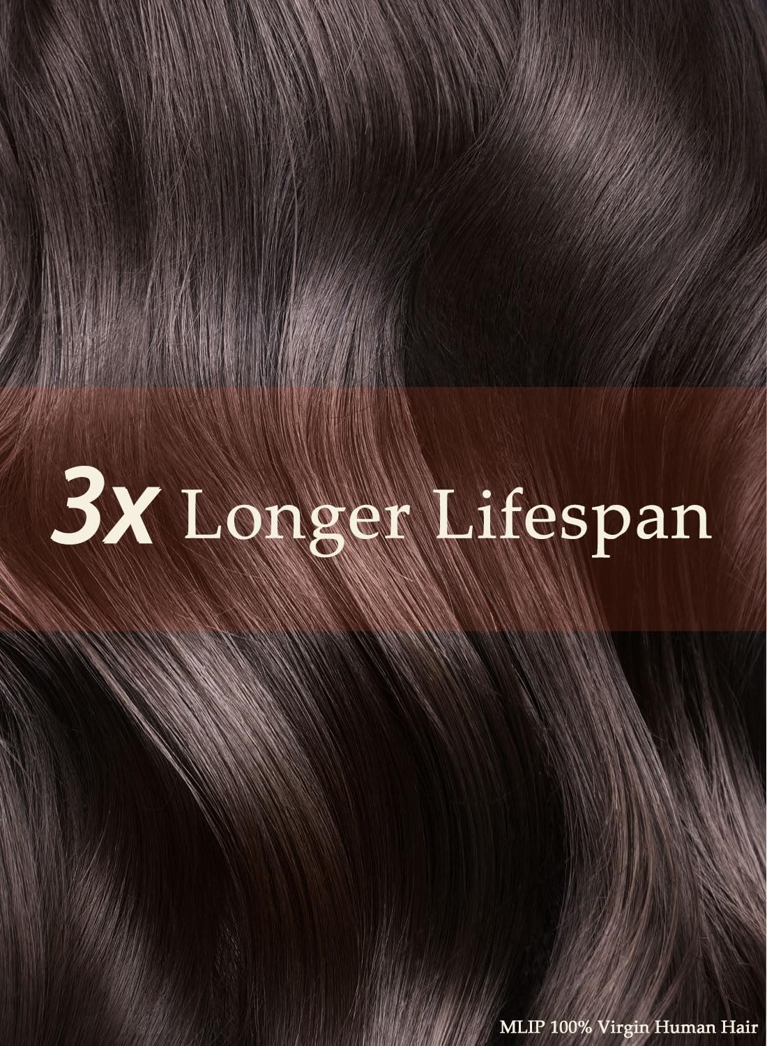 MLIP Body Wave Bundles Human Hair, 100% Raw Indian Hair, Full & Thick, No Tangle No Shedding, Silky Soft After Multiple Washes, Lasts 3X Longer, Natural Color, 3 Bundles 10 12 14 Inch