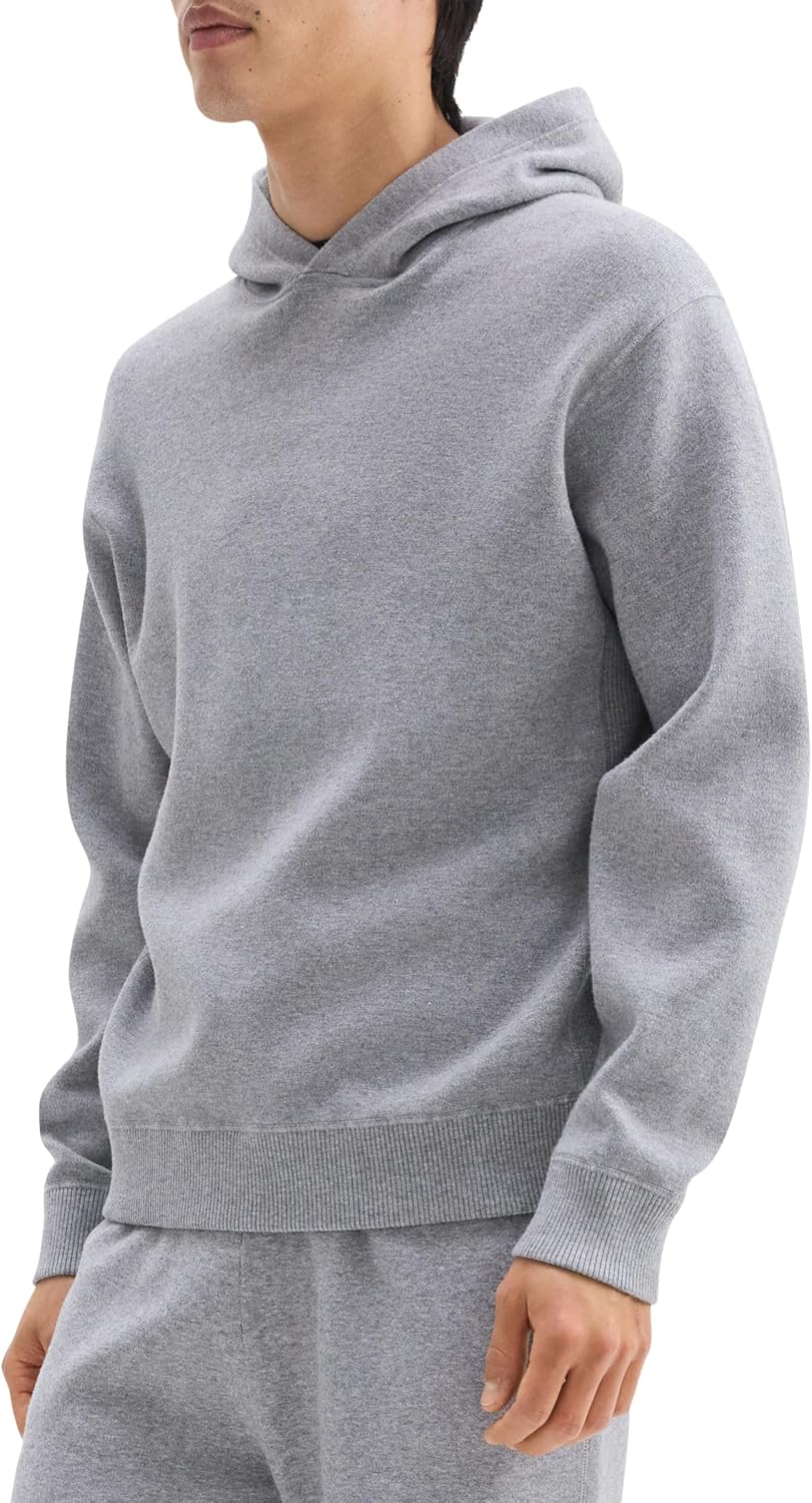 Theory Men's Relax Hood in Light Bilen