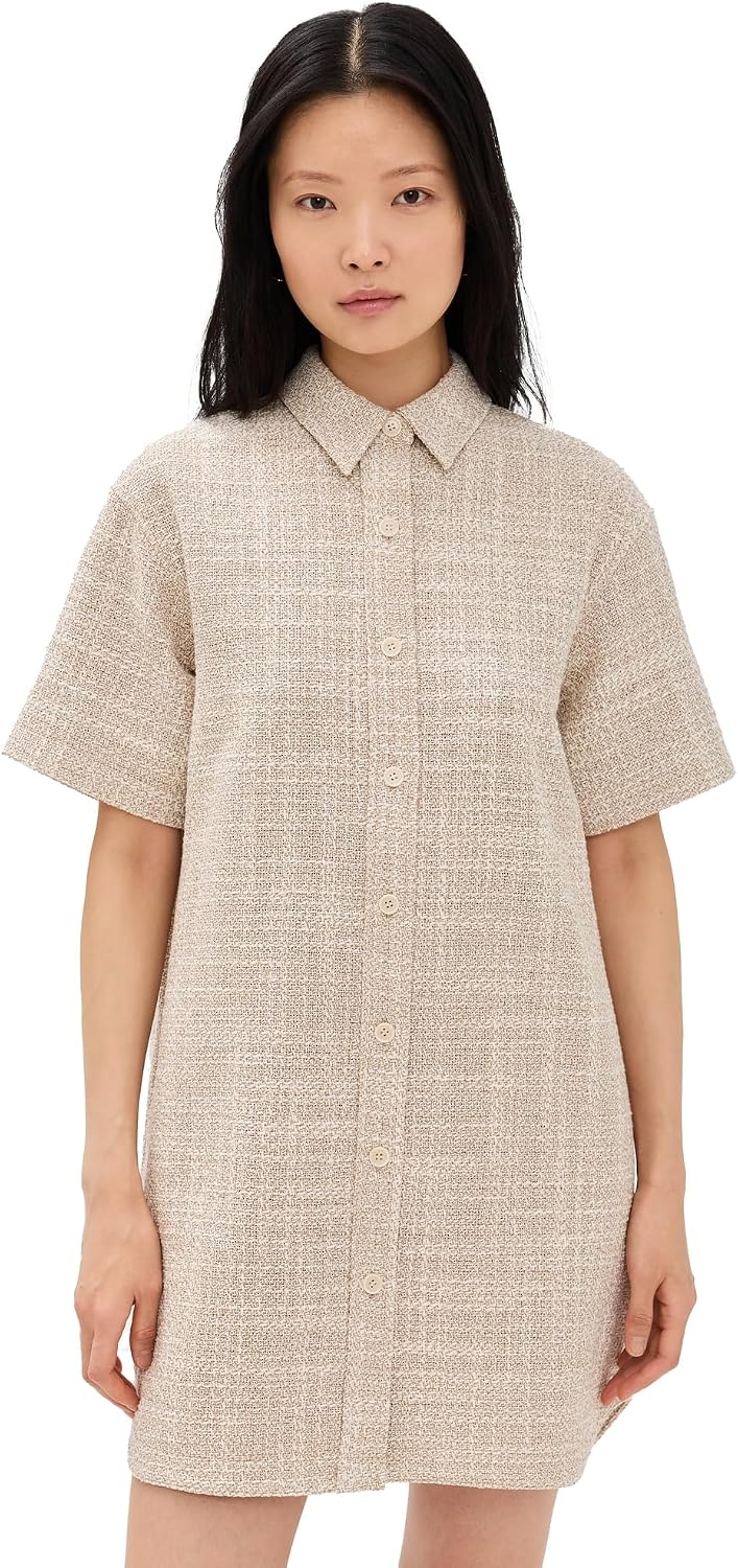 Theory Women's Easy Mini Shirt Dress