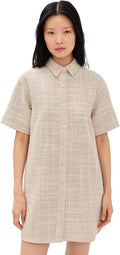 Theory Women's Easy Mini Shirt Dress