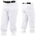 Franklin Sports Youth Baseball + Softball Pants - Knee High Pants for Boys + Girls Knicker Style with Belt Loop