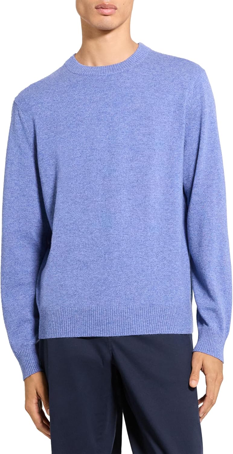 Theory Men's Hilles Crew Neck Sweater in Cashmere