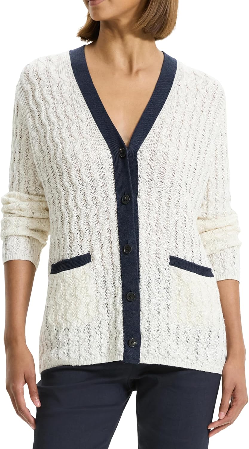Theory Women's Cable Cardigan