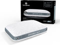 Bedgear Storm Performance Pillow – 2.0 - Cooling Bed Pillow for Hot Sleepers - Medium Firmness Pillow for All Sleep Positions, Washable & Removable Cover - 20' W x 26' L x 5.75' H
