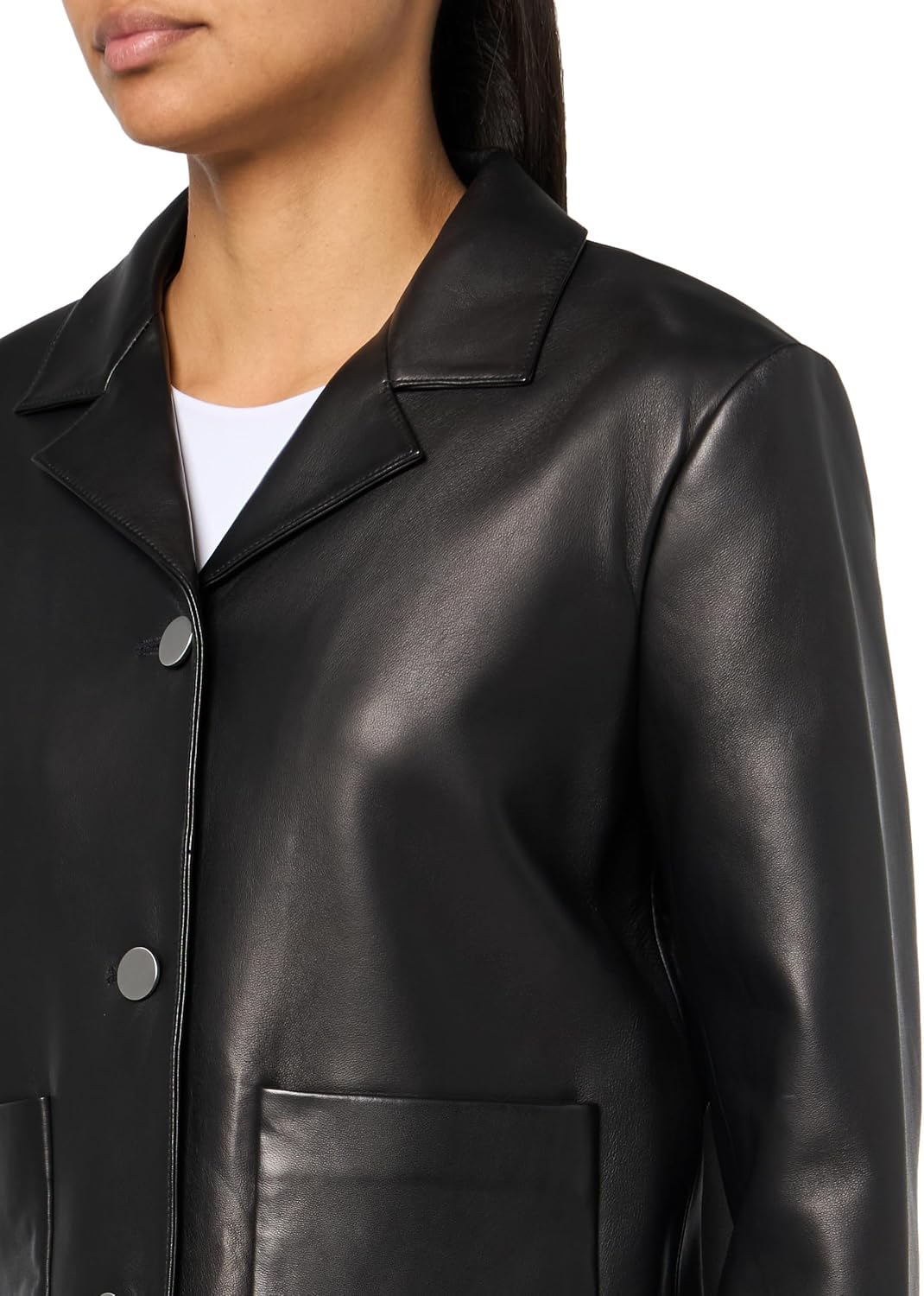 Theory Men's Boxy Crop Patch Jacket