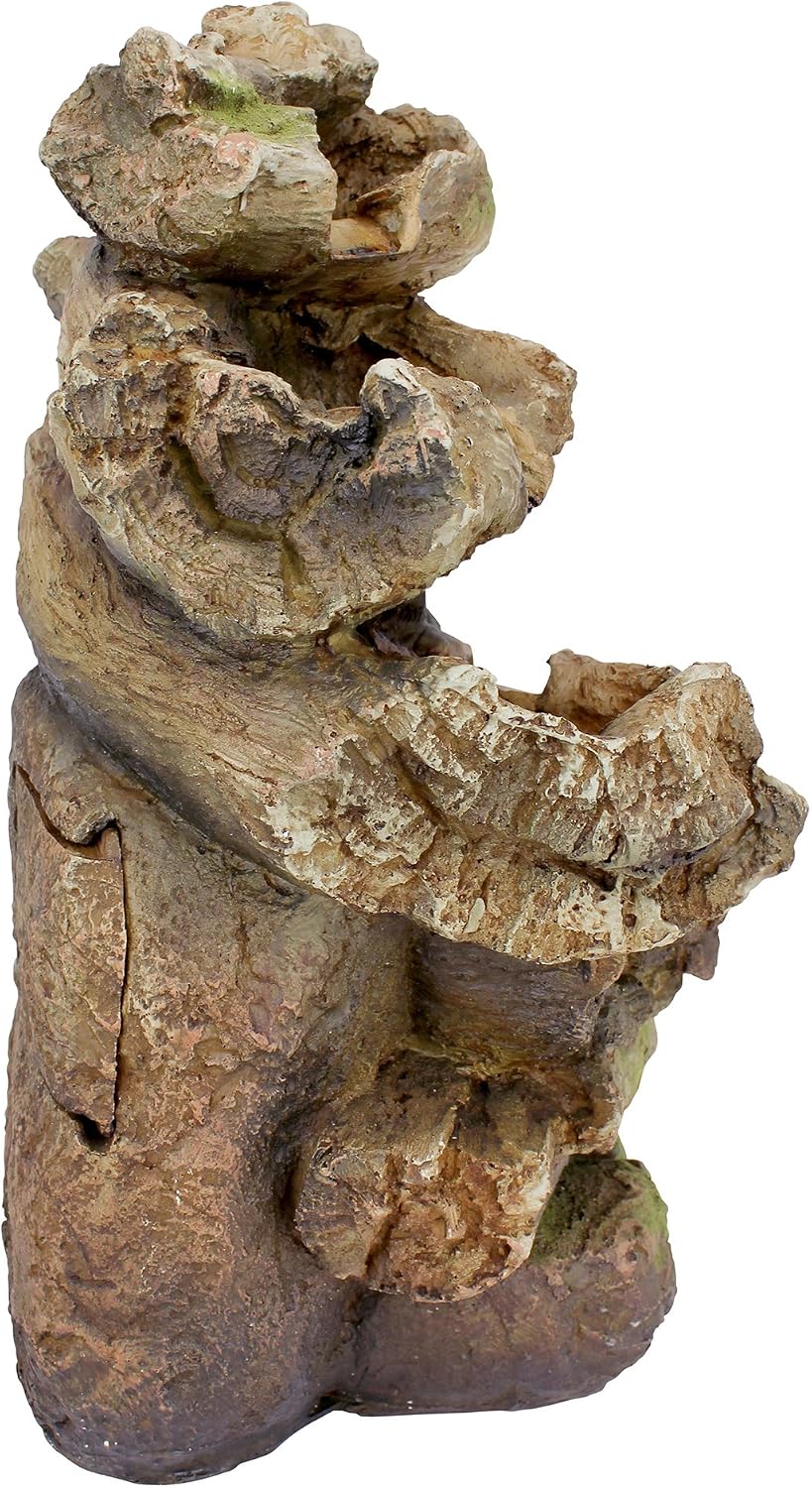 Design Toscano Mesquite Falls Illuminated Garden Fountain, 12.5 x 10 x 17.5