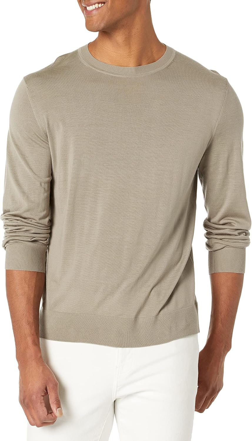 Theory Men's Crew Neck Sweater, Regal Merino