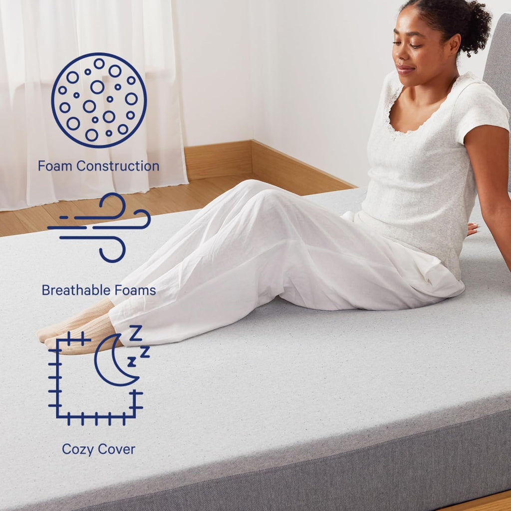 Casper Sleep Element Twin XL Mattress - Medium Feel - Motion Isolation - Breathable, Cooling Memory Foam - 100-Night Trial - CertiPUR-US