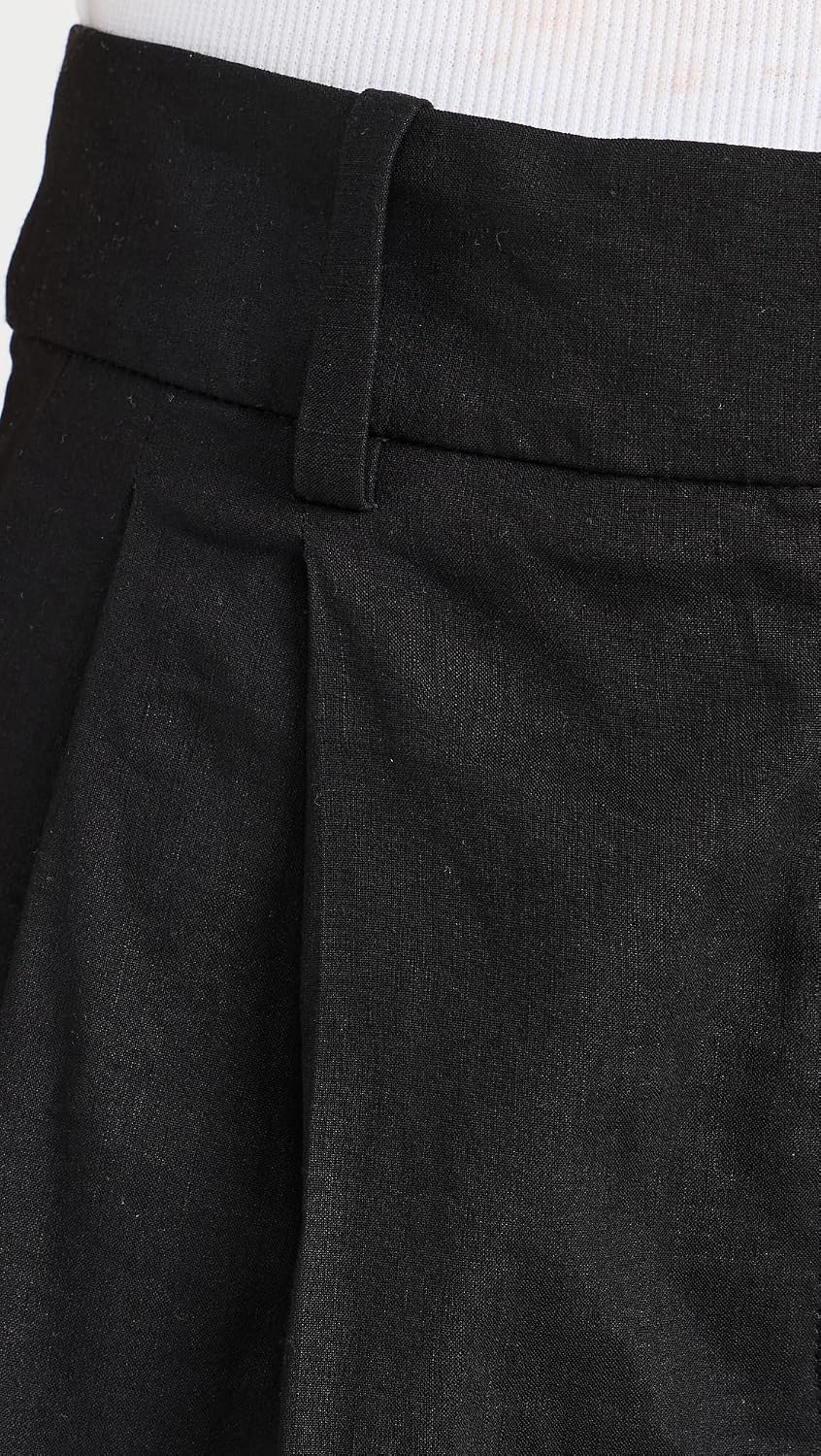 Theory Women's Double Pleated Shorts