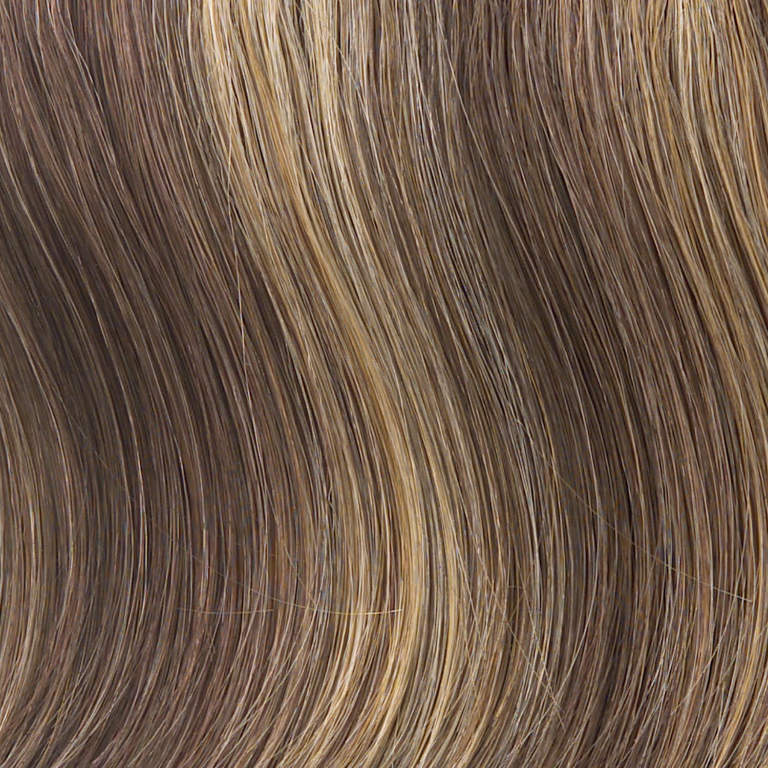 Toni Brattin Great Vibe Wig - Shoulder-Length Cut with Lightly Layered, Cascading Waves & Wispy Bangs - Heat-Friendly Fiber Looks & Feels Natural - Adjustable & Comfortable (Brown Blonde, Regular)