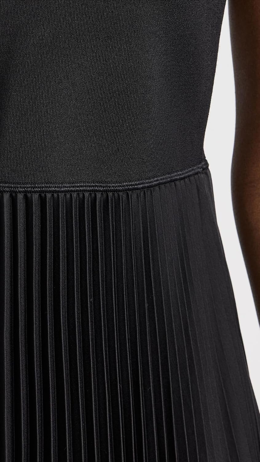 Theory Women's Crew Sleeveless Pleated Dress