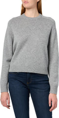 Theory Women's Cropped Crewneck Cashmere Sweater
