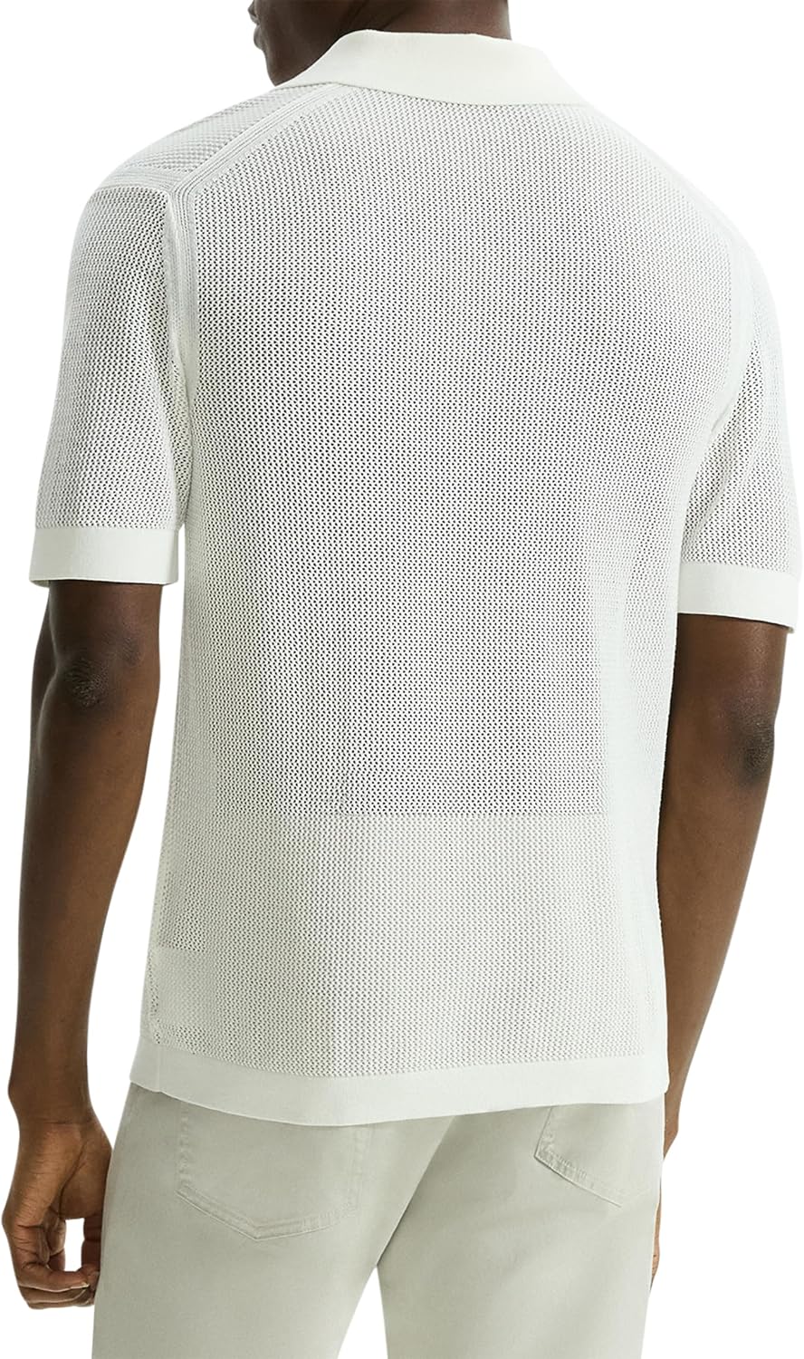 Theory Men's Cairn Short Sleeve Shirt in Cotton