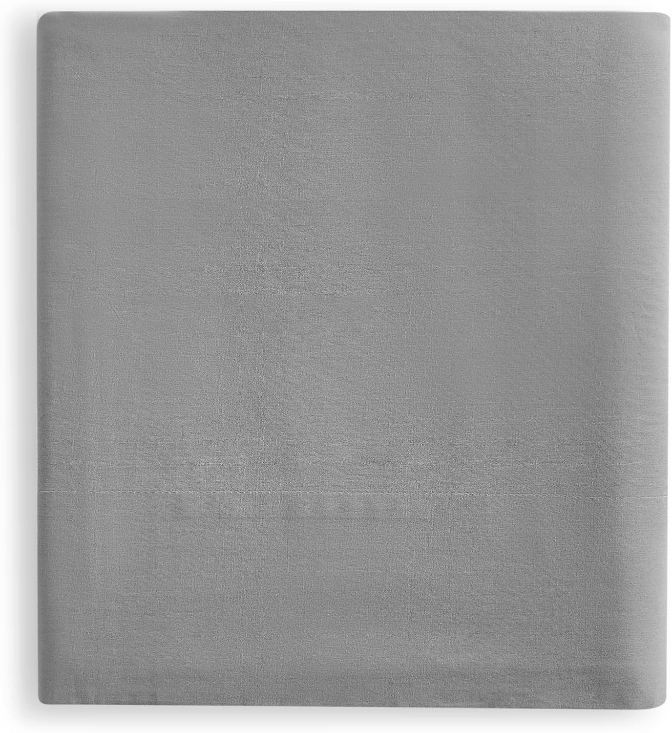 Linen Closet Luxury Cotton Percale Fitted Sheet, Queen, Dark Gray (Pack of 6)