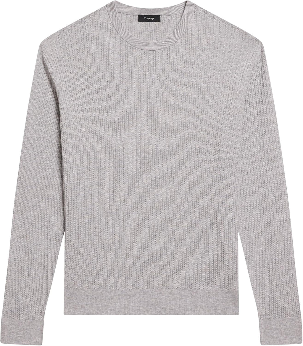 Theory Men's Riland Rib in Light Bilen