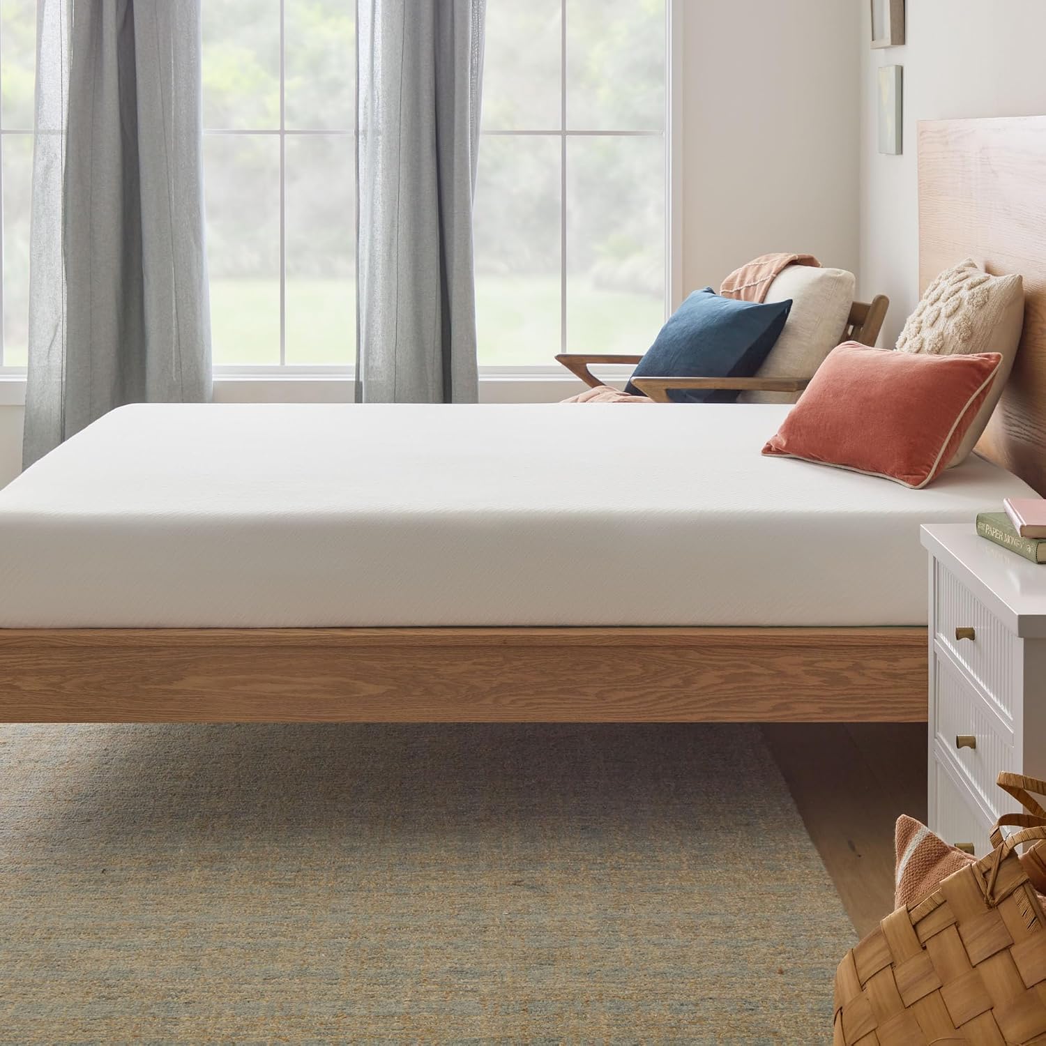 Linenspa 8 Inch Gel Infused Memory Foam Mattress – King Size – Medium Feel - Cooling Gel - Mattress in a Box - Primary or Guest Bedroom - Pressure Relieving and Breathable – CertiPUR-US Certified