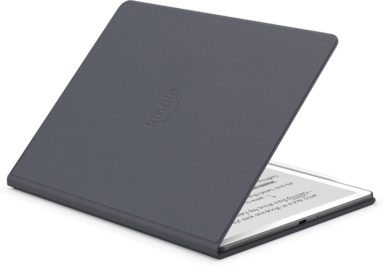 Introducing Amazon Kindle Scribe Executive Folio Cover with Magnetic Attach, Sleek Protective Case - Premium Leather