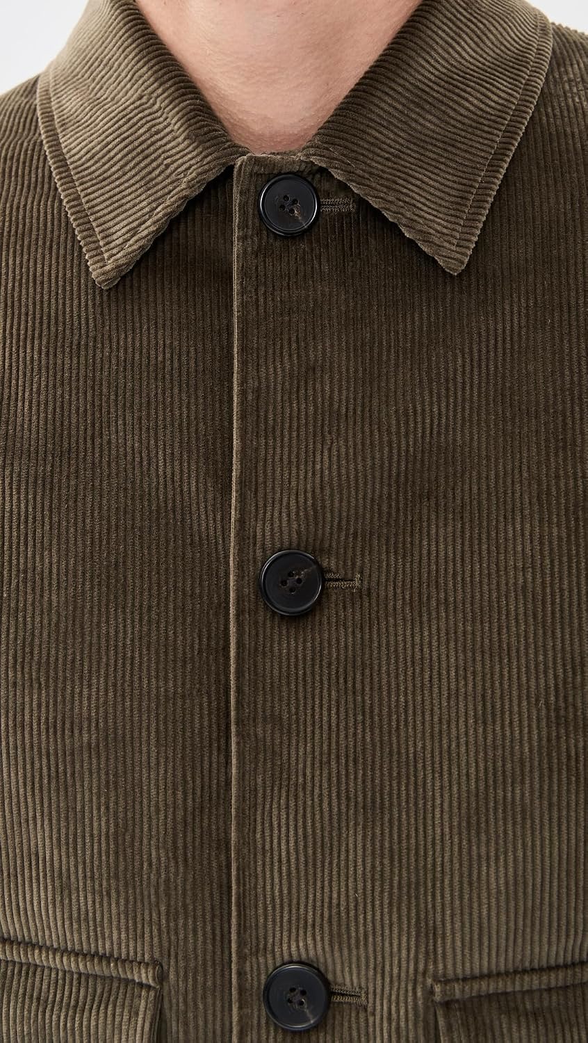 Theory Men's SC Patch Pocket Jacket in Crosby Corduroy