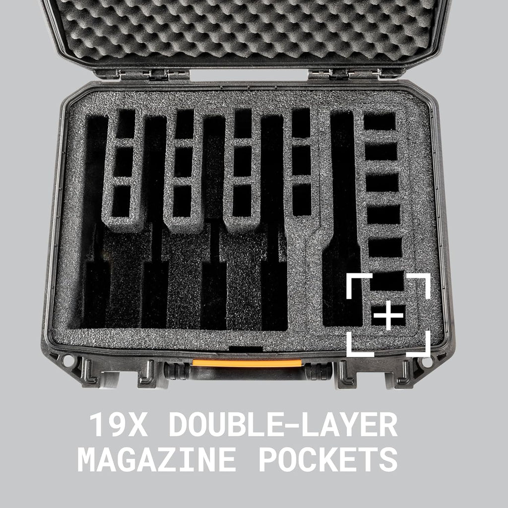 Pelican Vault Multi-Pistol Custom Cut Foam Case (From the Custom Case Center)