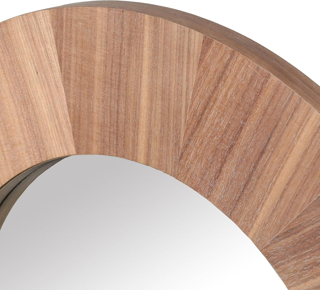 SAFAVIEH Couture Collection - Netta Black Wood Round Mirror