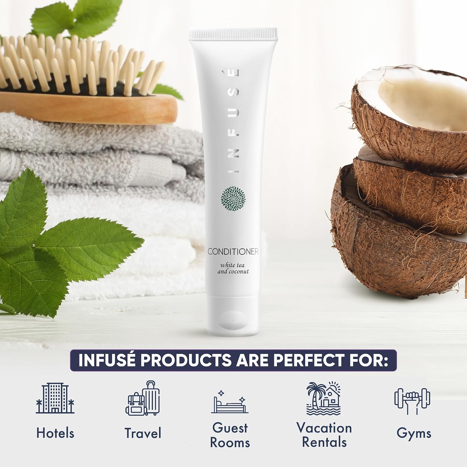 Infuse Travel-Size Hotel Conditioner, 1 oz. (Case of 200)